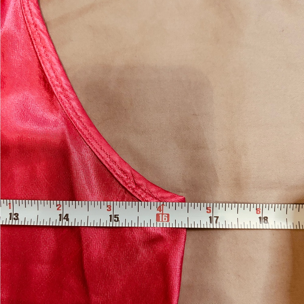 Nation LTD tank midi satin dress in pink color Size Medium - Picture 9 of 16